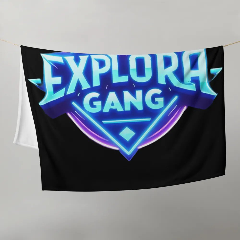 Explora Gang Official Logo Blanket product image (9)
