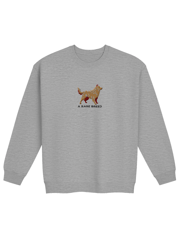 A Rare Breed Sweatshirt (Embroidered) of a Hungarian Mudi(Tan) product image (17)