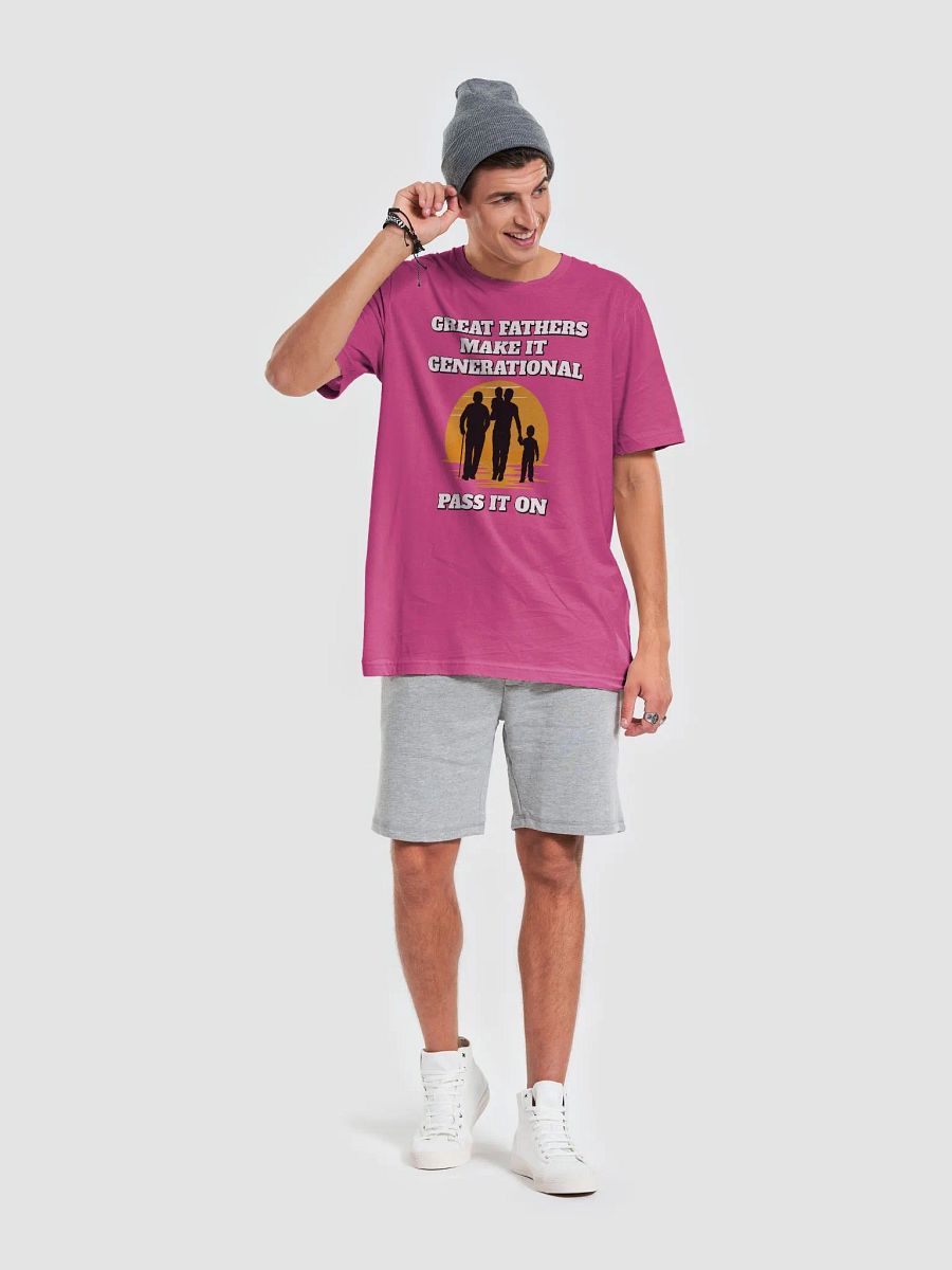 Great Fathers Make It Generational - Inspirational Dad T-shirt product image (31)