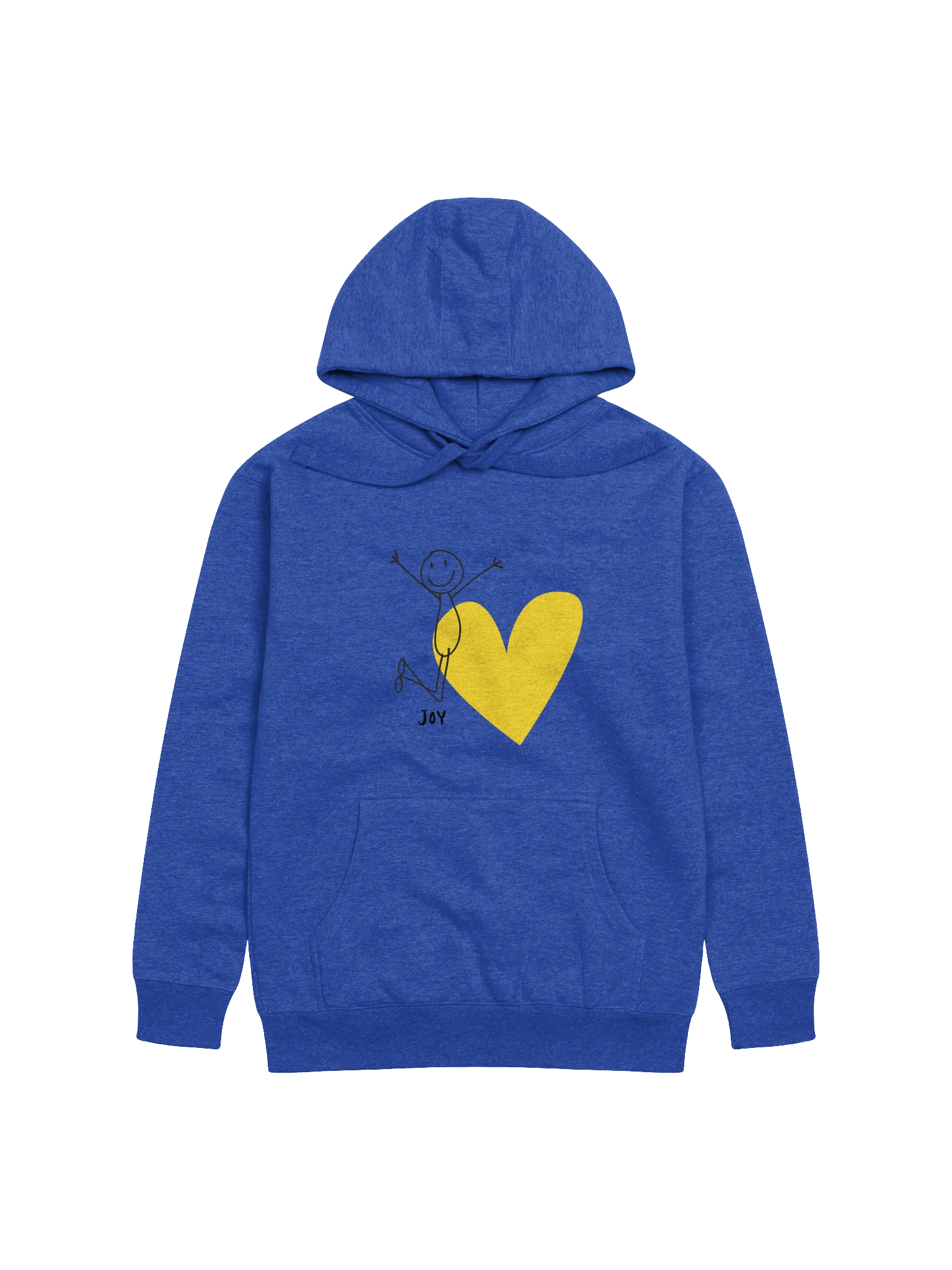 Joyful Jumping Heart Unisex Hoodie product image (1)