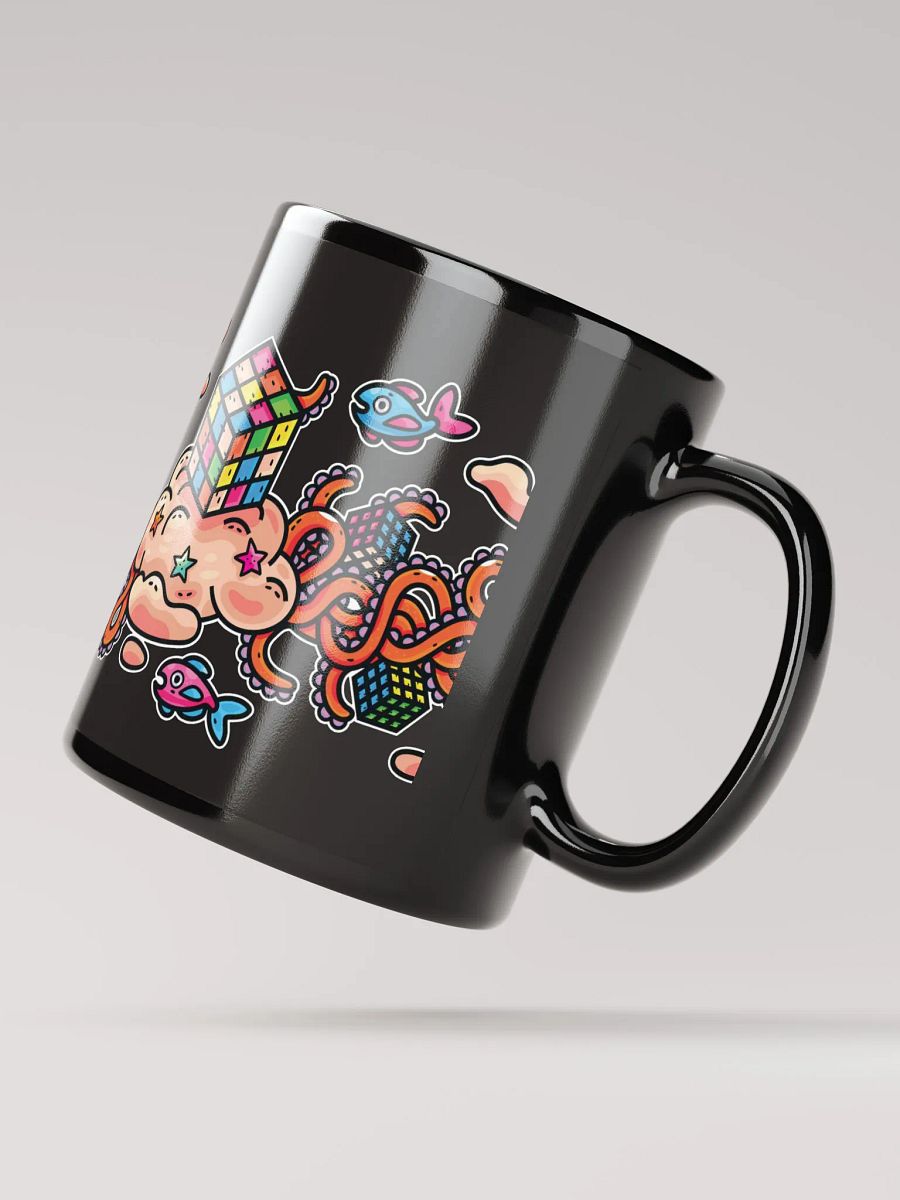 Octo Cube Solver - Quality Mug / Black product image (3)