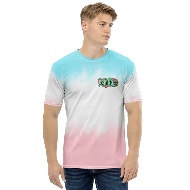 Brain Freeze Men's Crew Neck T-Shirt product image (2)