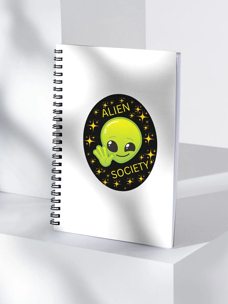 Alien Society Spiral Notebook product image (4)