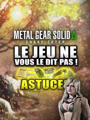 7 astuces IMPORTANTES sur Metal Gear Solid Delta !  #metalgearsolid #astuces #gaming #gameplay #ps5 
