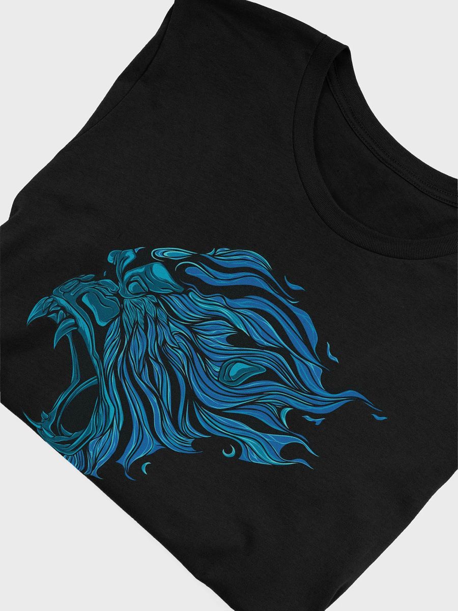 Vibrant Blue Gorilla Head "UNDEFEATED" Tee | Bella + Canvas 3001 Unisex Shirt product image (41)