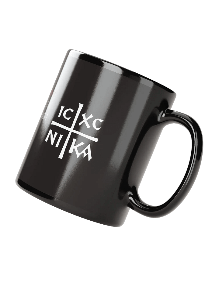 Sanctus Black Glossy Mug product image (4)