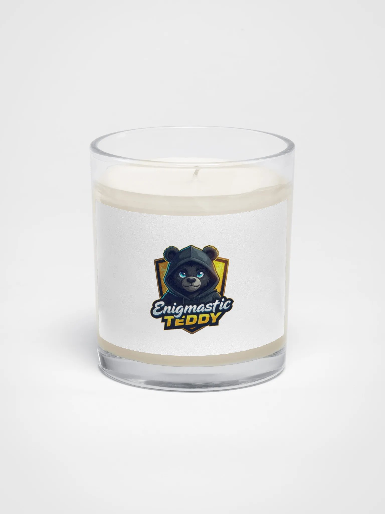 Enigmatic - Soy Wax Candle In A Clear Glass Jar product image (1)