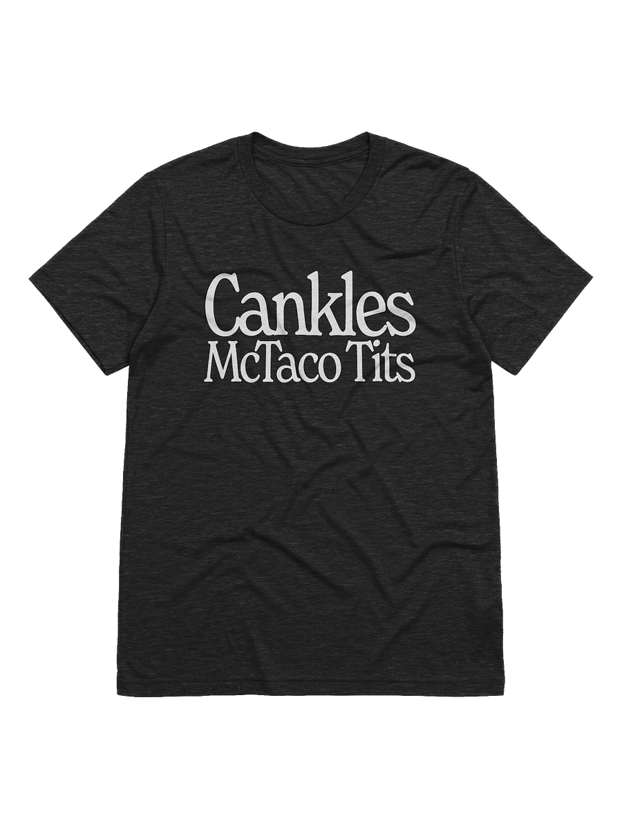 Cankles Unisex T-Shirt (Black) product image (1)