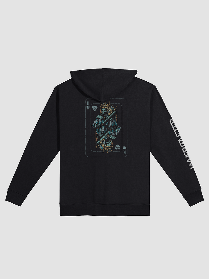 King of Hearts Zipper Hoodie product image (2)