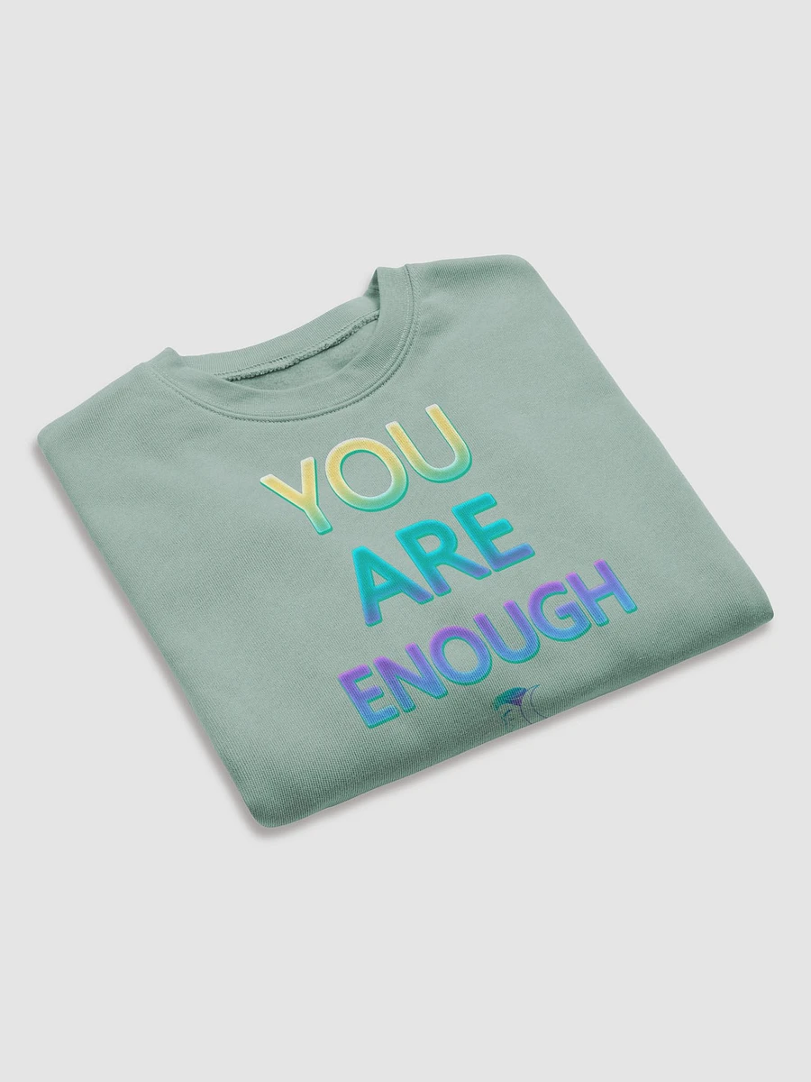You Are Enough Cropped Sweatshirt product image (10)