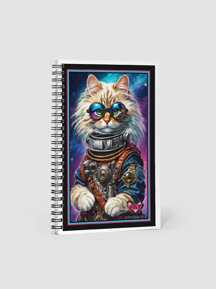 Space Pirate Cat Notebook 2 designs product image (1)