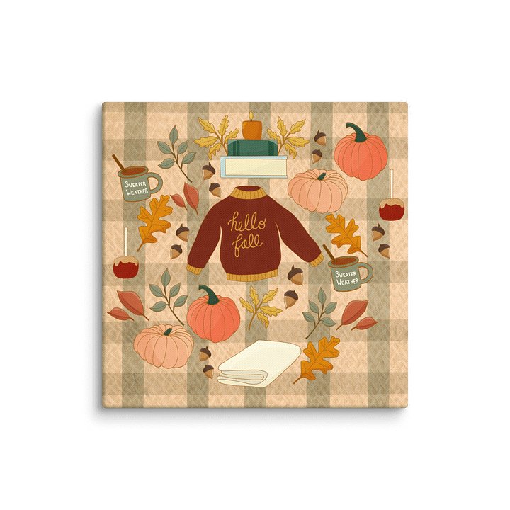 Cozy Fall Design Canvas Art product image (2)