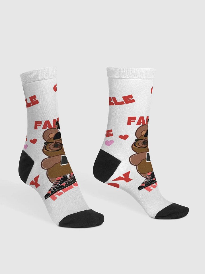 teddy valentines socks product image (1)
