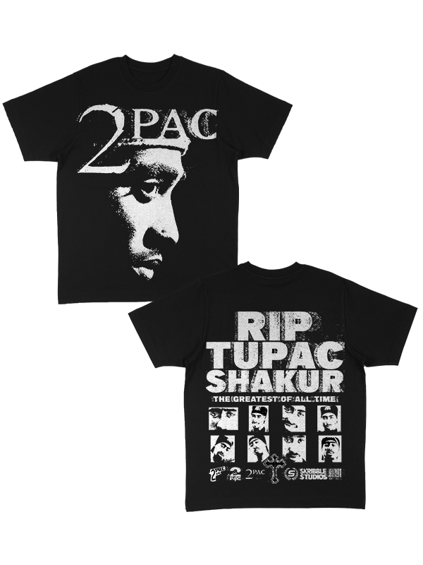 Skribble Studios RIP Tupac Luxury Tee product image (1)