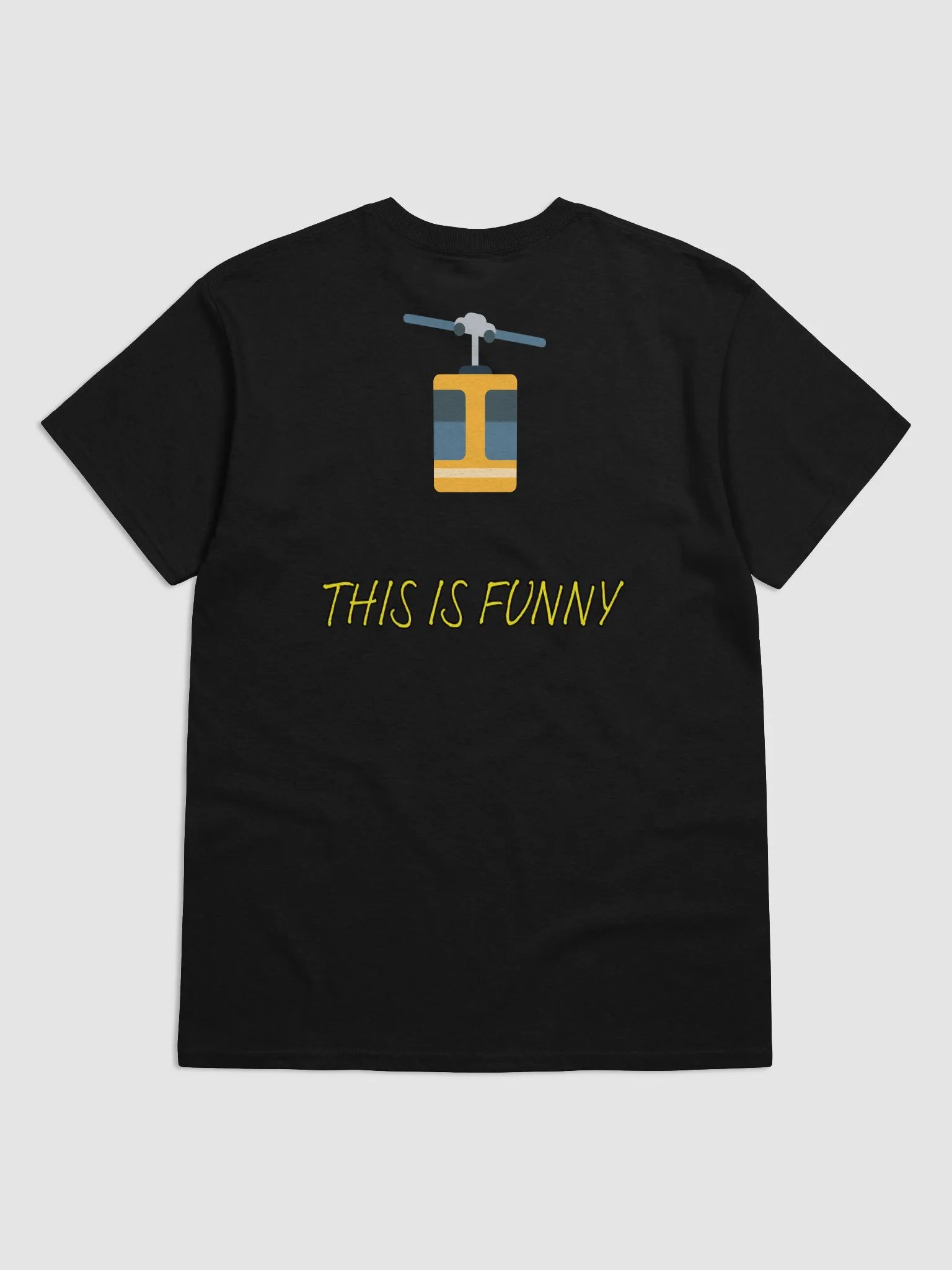 Aerial tramway emoji t-shit product image (6)