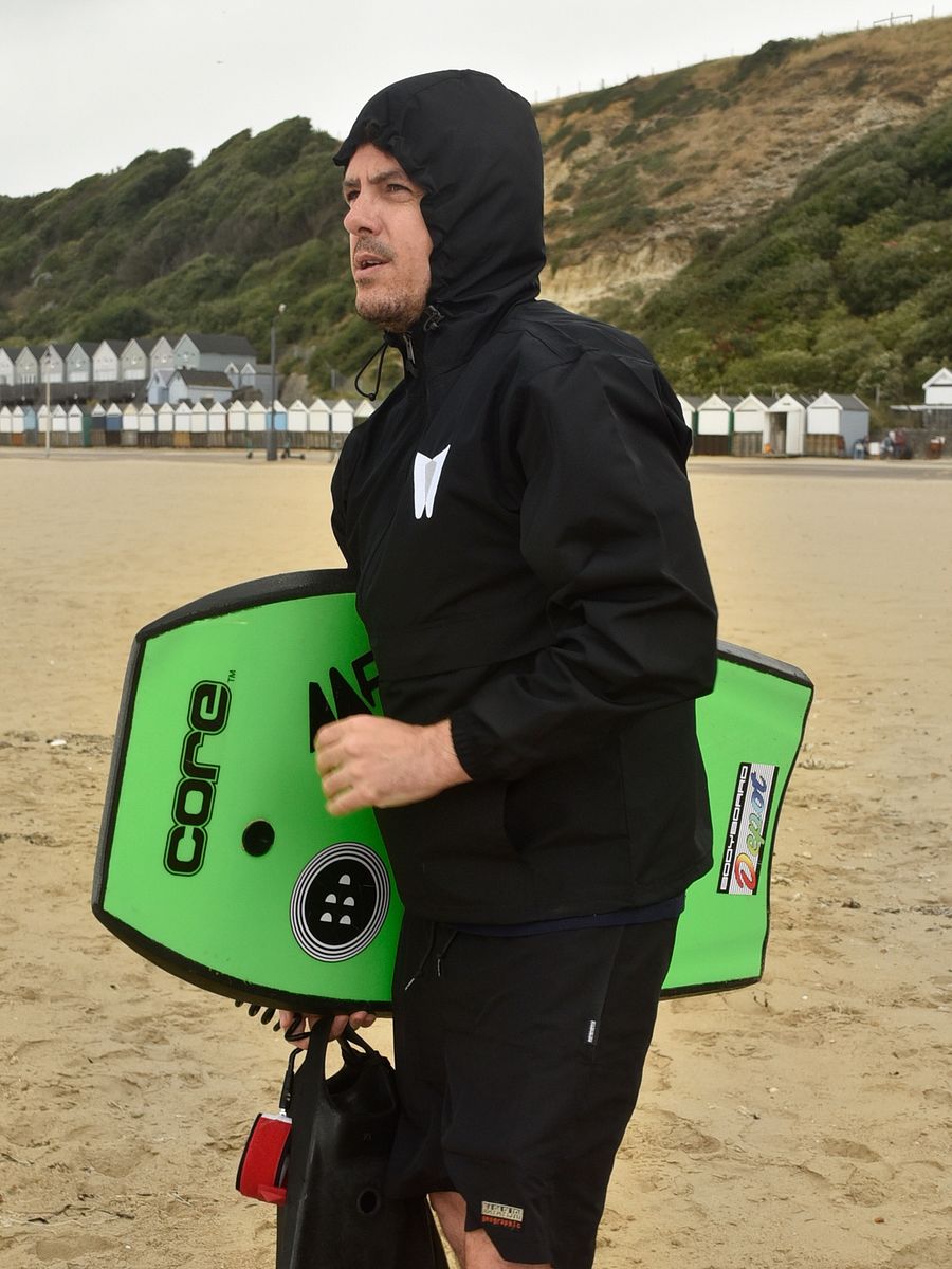 We Bodyboard Logo // Winter Warrior Packable Jacket product image (3)