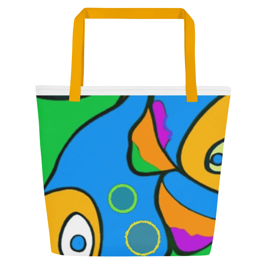 Vibrant Visions Large Tote Bag product image (9)