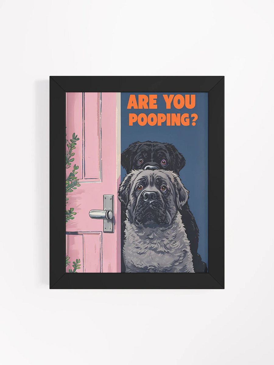 Peekaboo Pooches Framed Poster product image (5)