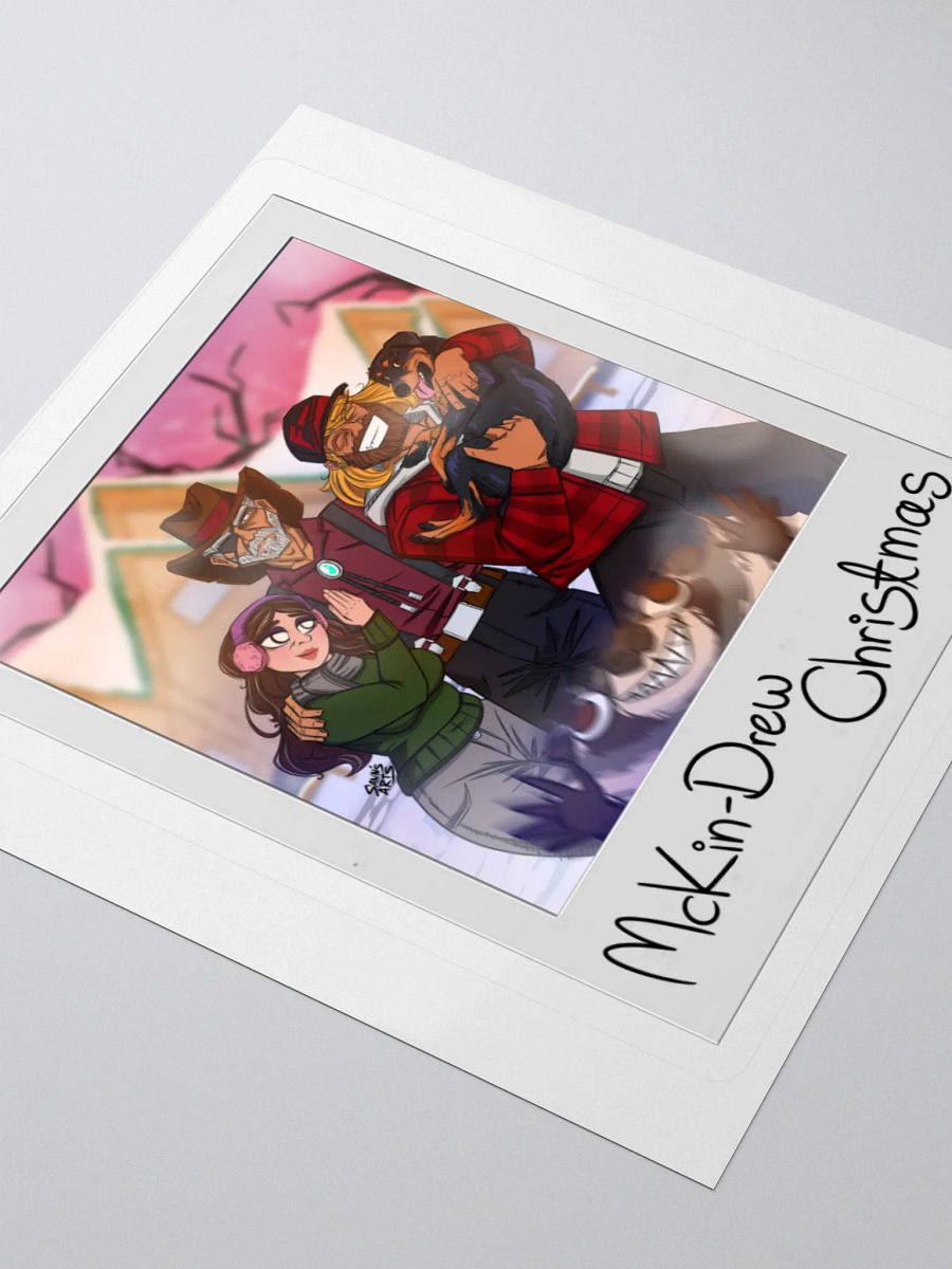 McKin-Drew Christmas Polaroid Sticker product image (9)