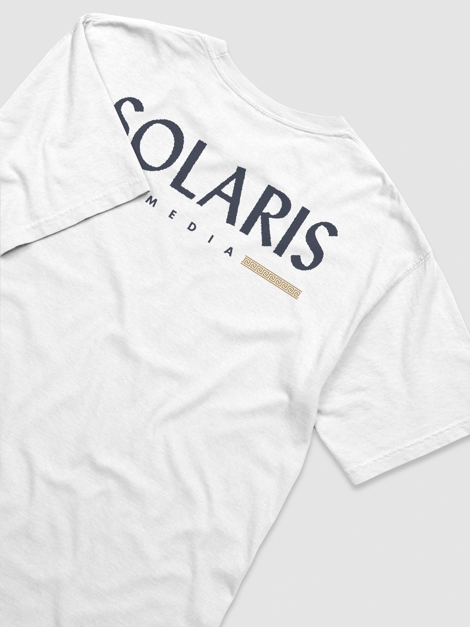 Solaris Logo + Back Print Tee (Light Variant) product image (4)