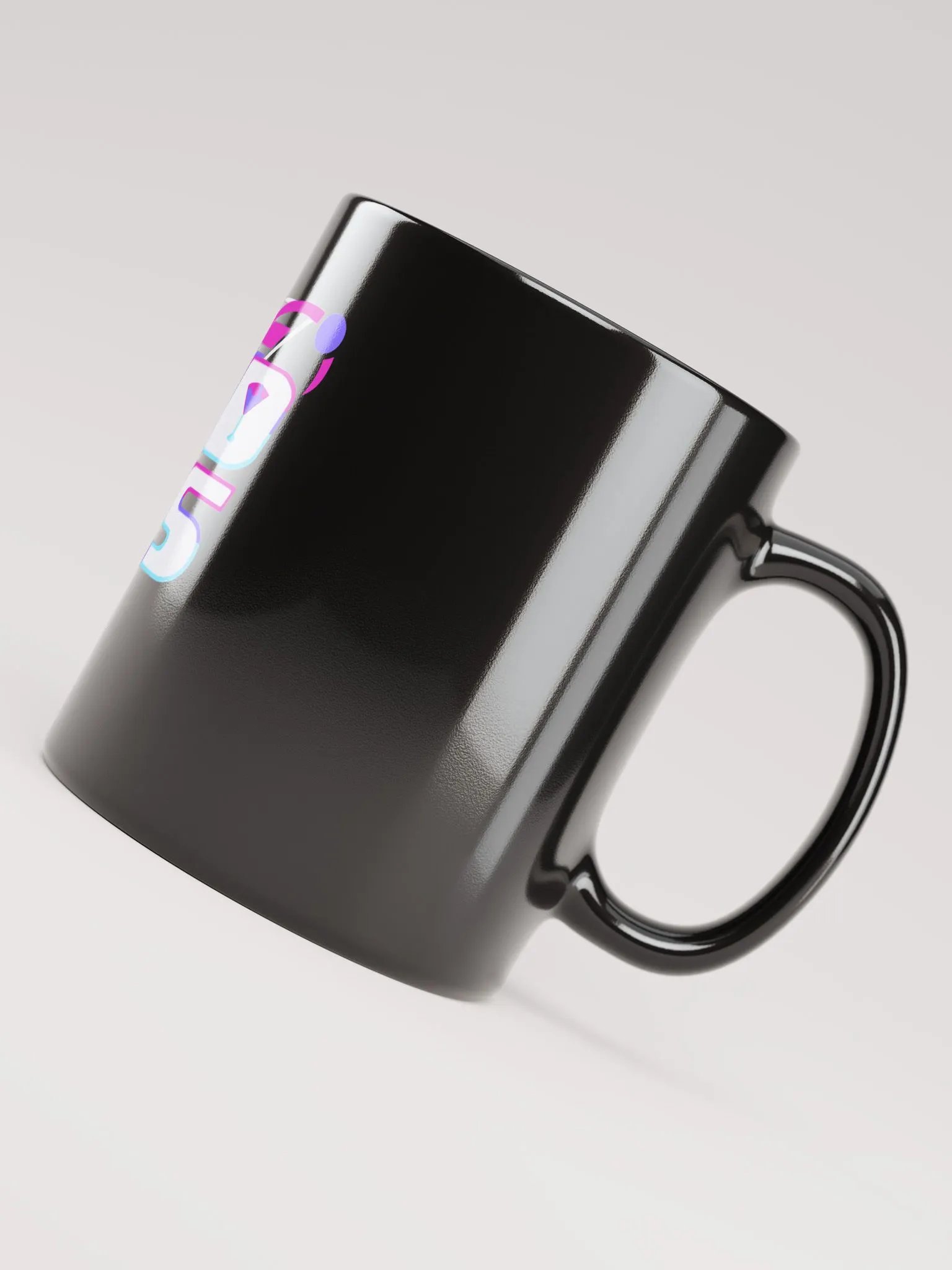 DDoS Alt Logo Black Glossy Mug product image (5)
