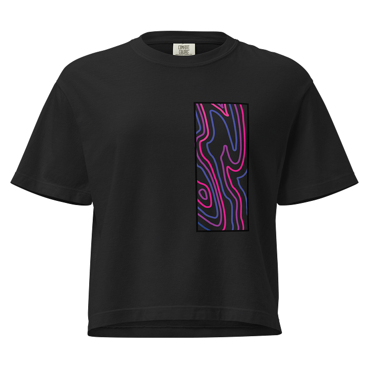 Topographic Pride Bi Shirt Vertical product image (1)
