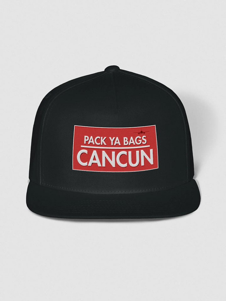 Copy of Copy of Yupoong Flat Snapback Cap - PACK YA BAGS product image (1)