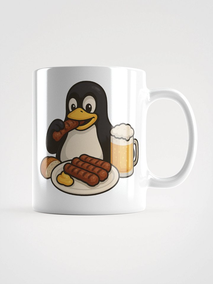 White Mug - Tux BBQ product image (1)