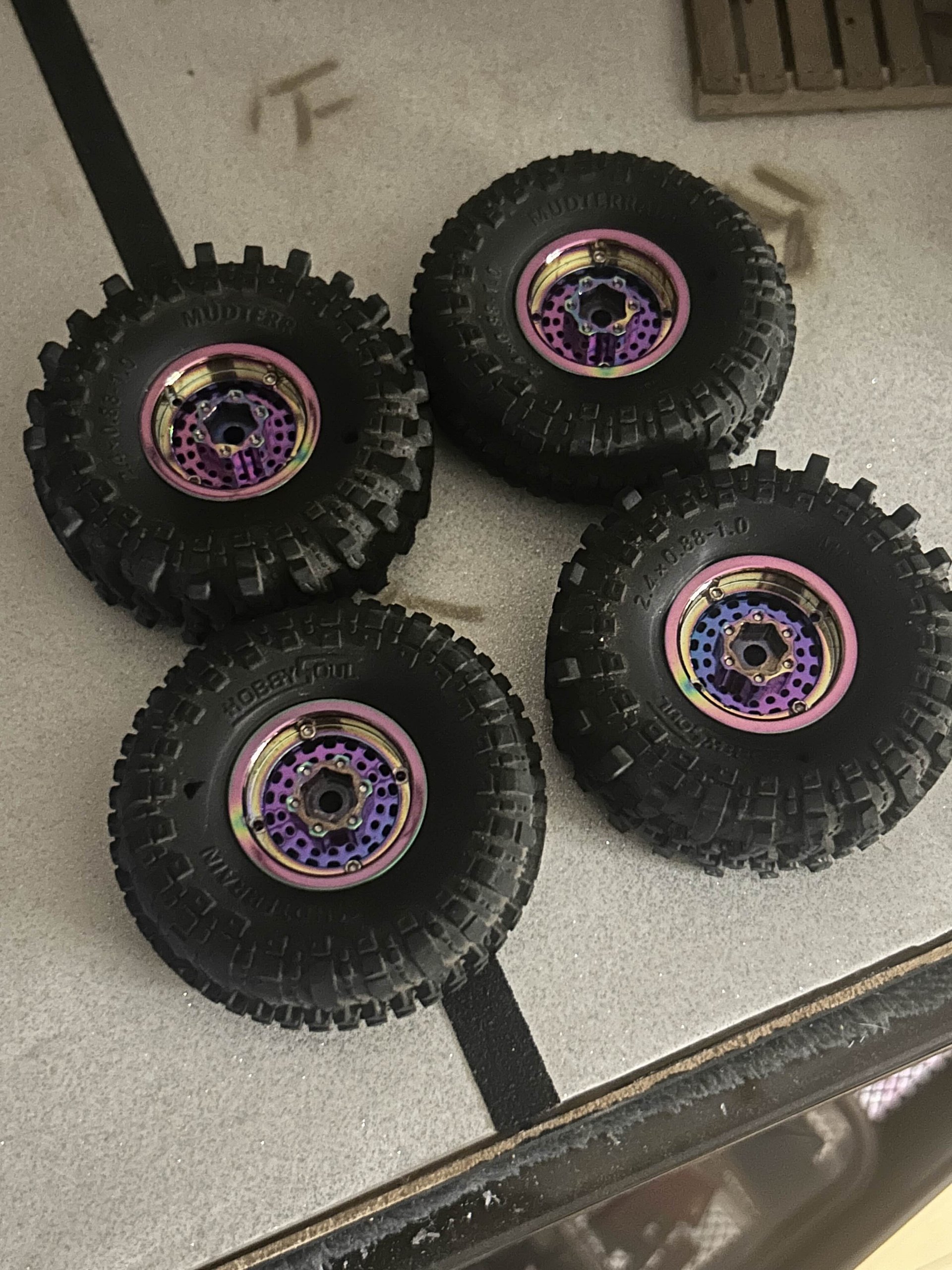 Injora wheels / hobbysoul tires product image (3)