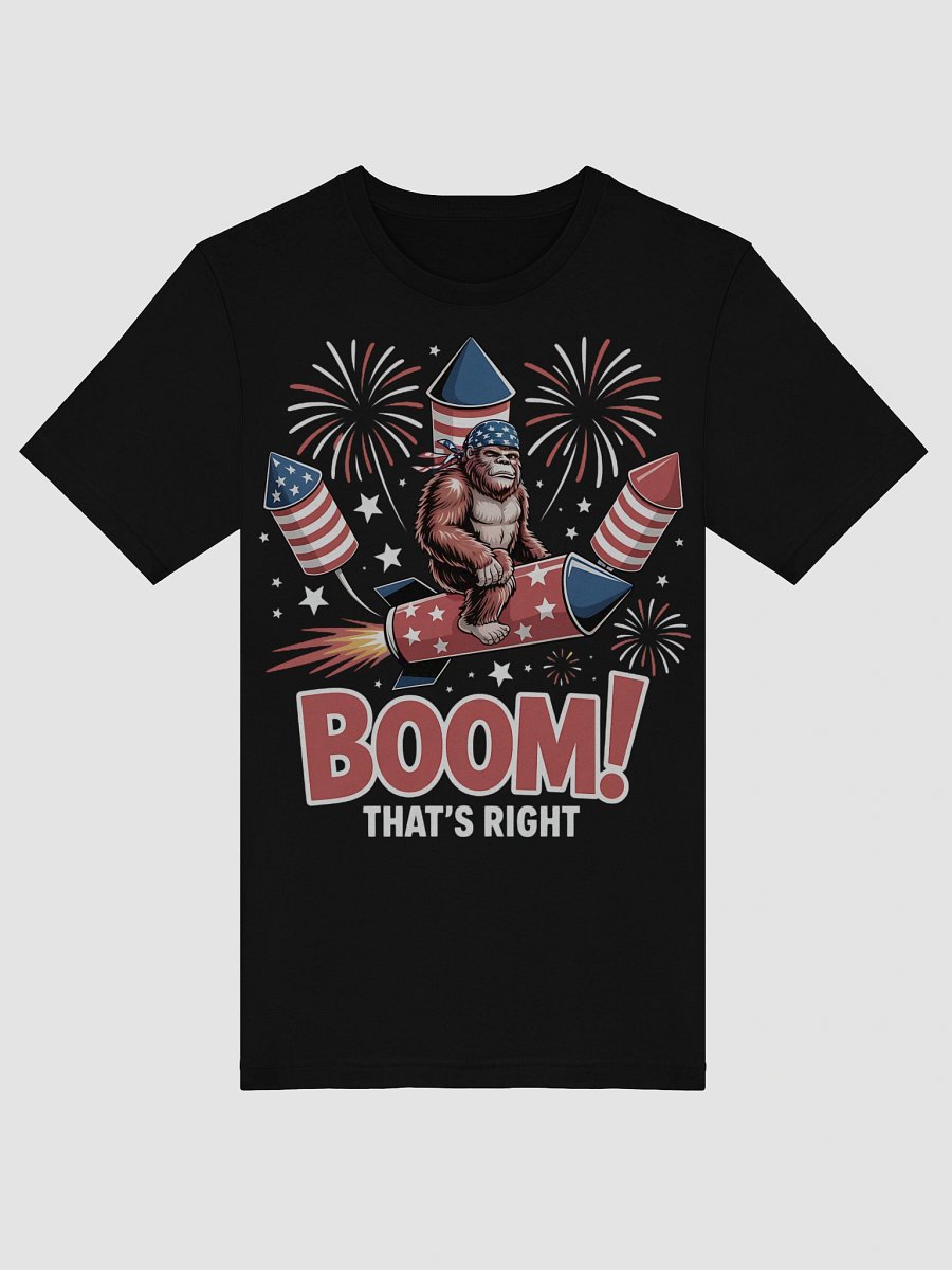 Boom Bigfoot Fireworks T-Shirt product image (51)