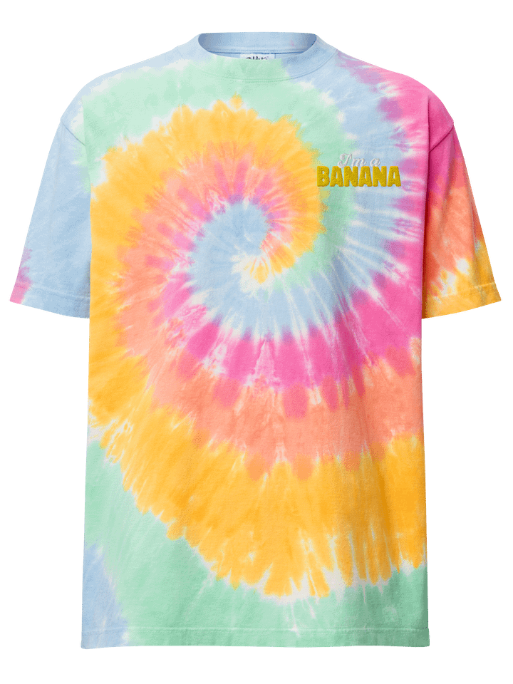 I'm a Banana tie dye shirt product image (1)