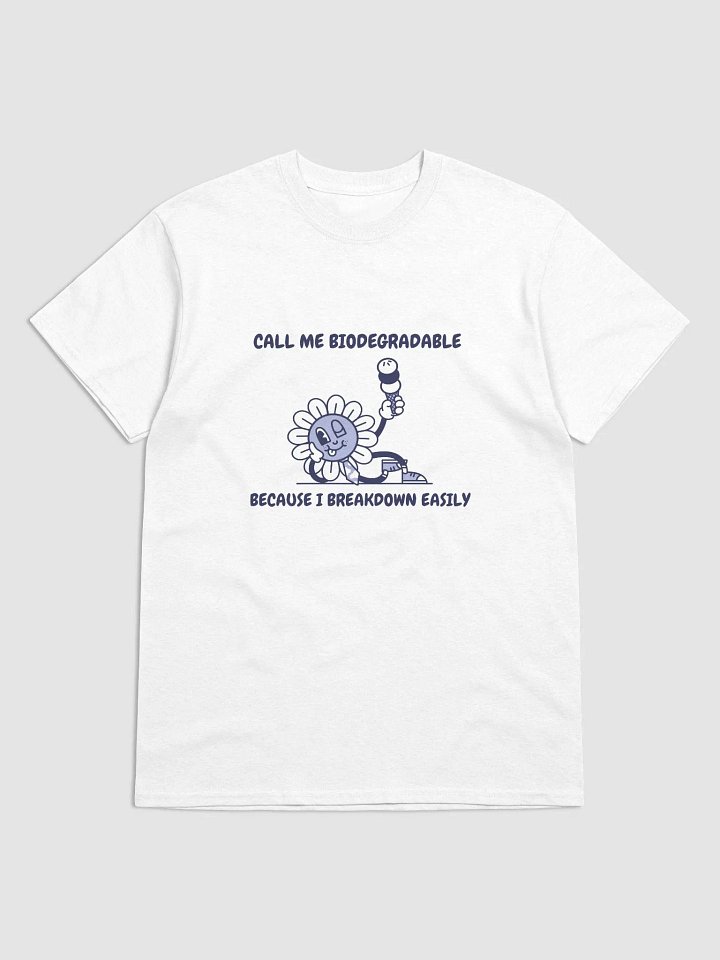 CALL ME BIODEGRADABLE TEE product image (1)