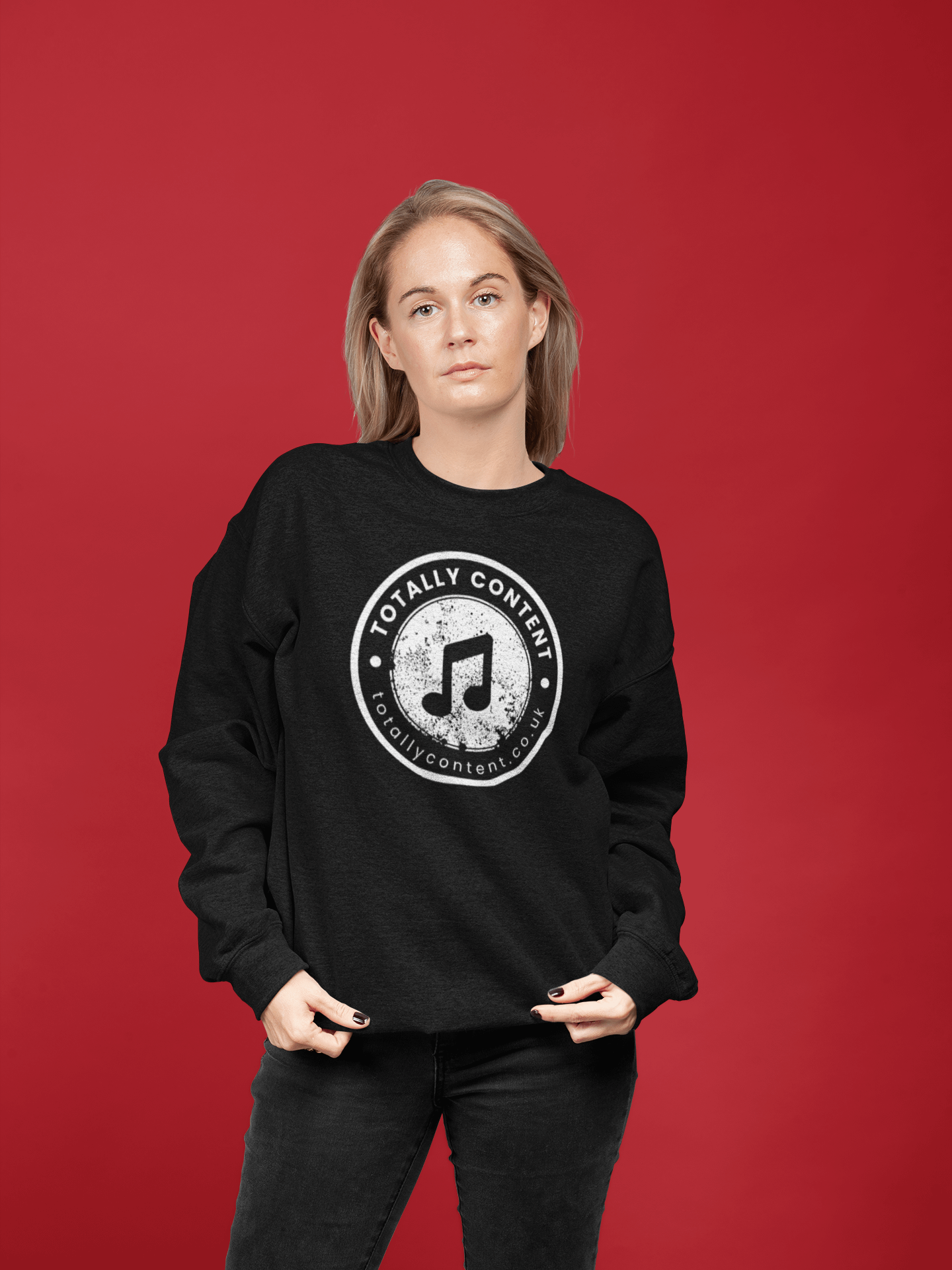 Totally Content Signature Sweatshirt product image (1)