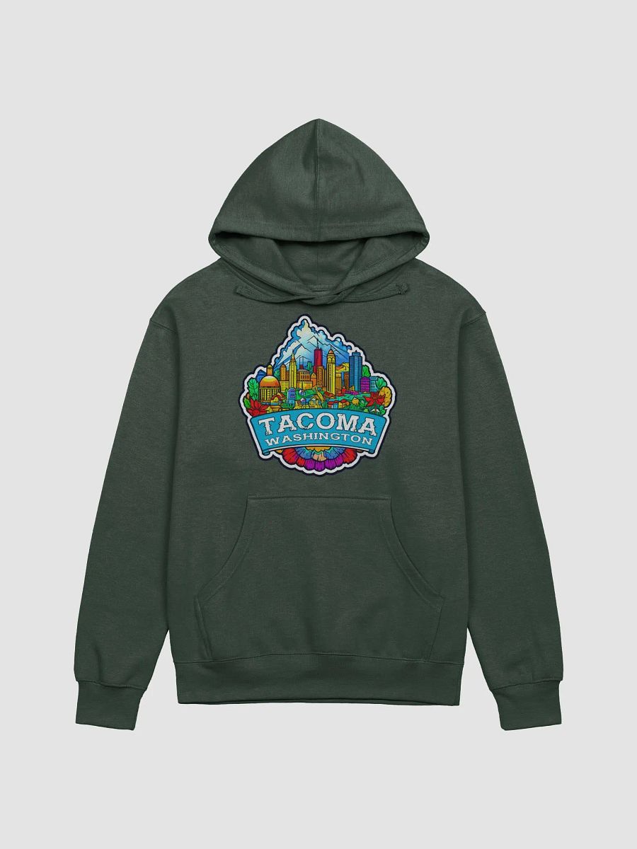 Tacoma Washington - PNW Vibes Cityscape Hoodie product image (1)