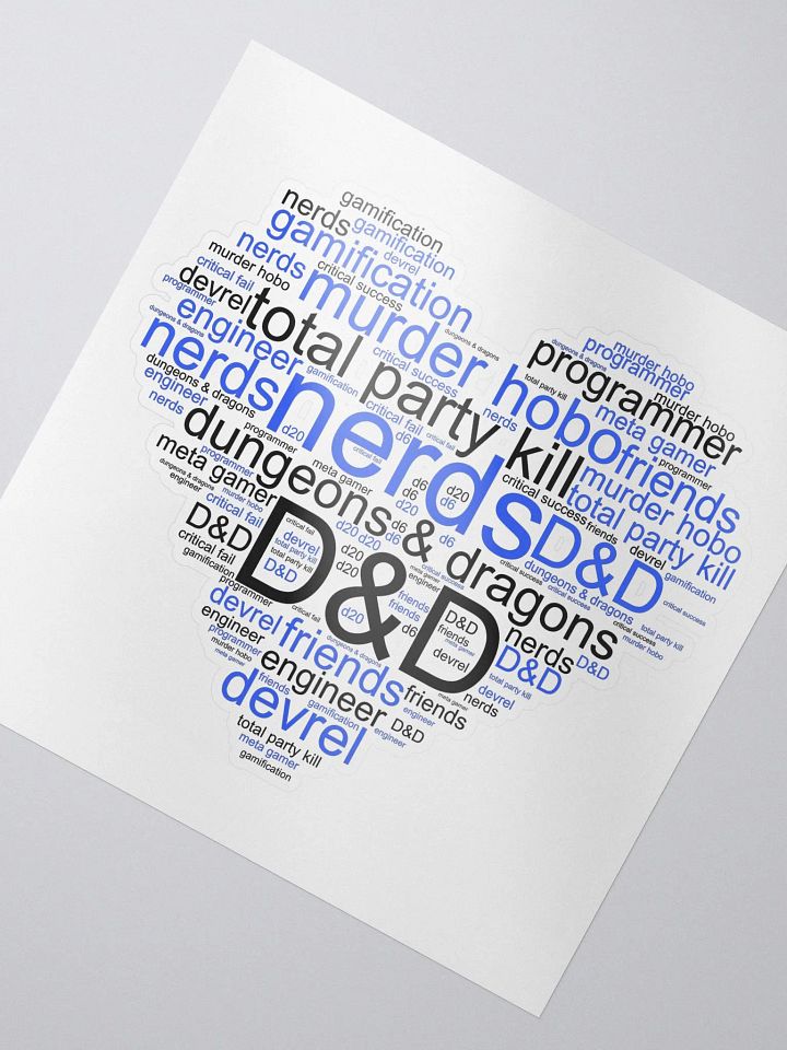 Dev D&D Sticker product image (2)