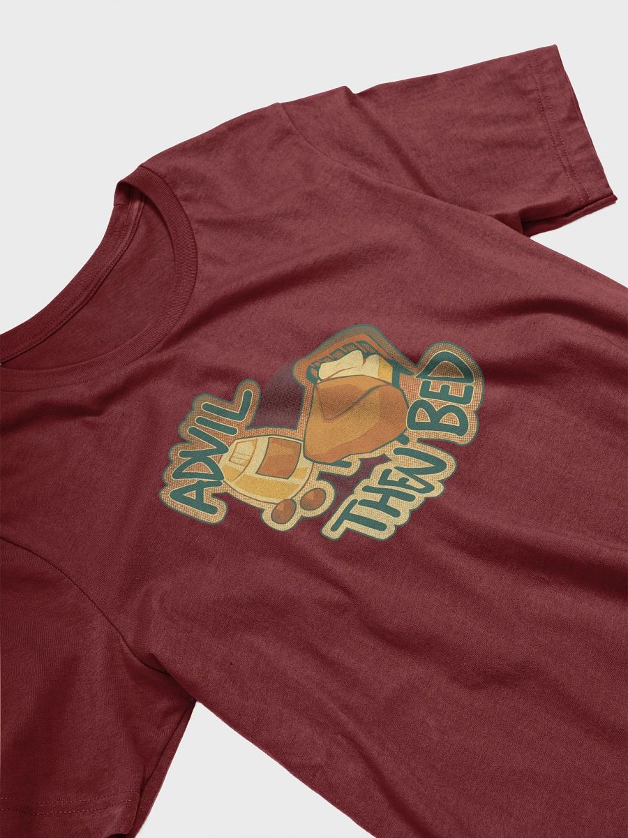 Pain Meds then Bed Tee (Cardinal) product image (3)