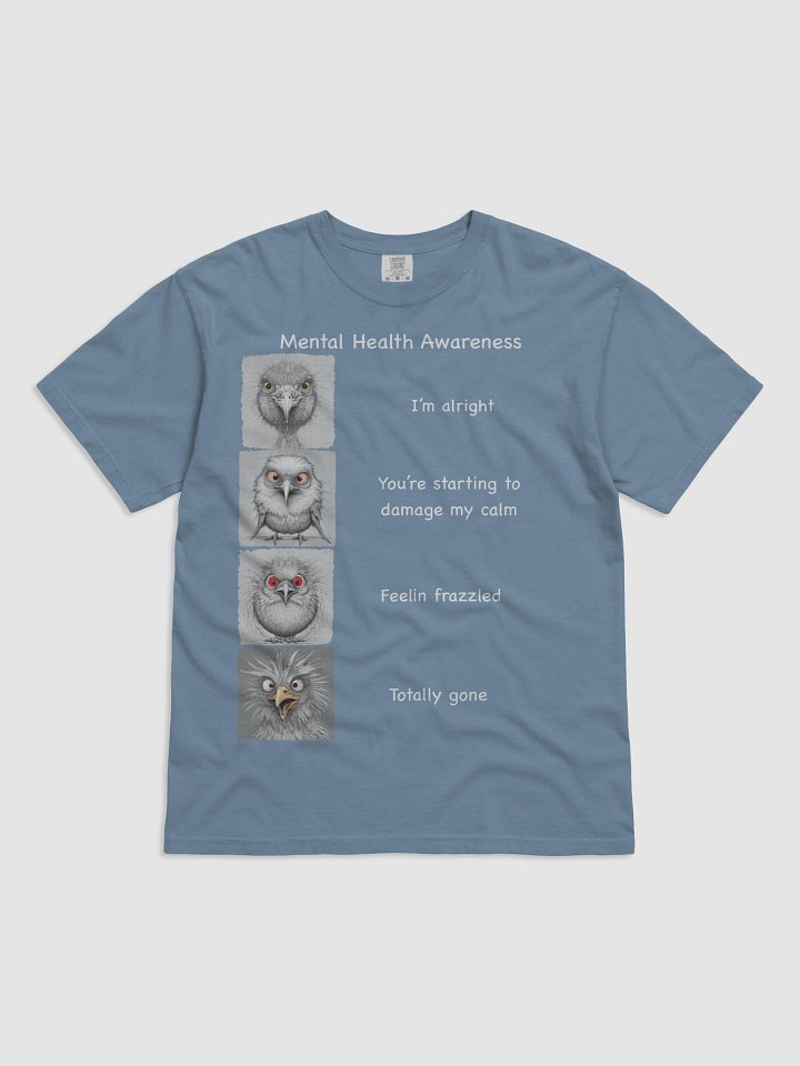 Mental Health Birds Cotton Tee product image (101)