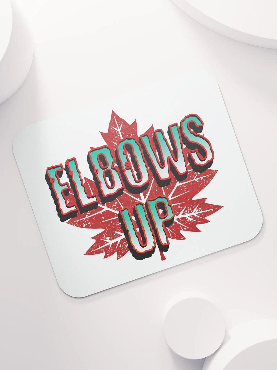 Elbows Up Maple Leaf Mouse Pad product image (5)