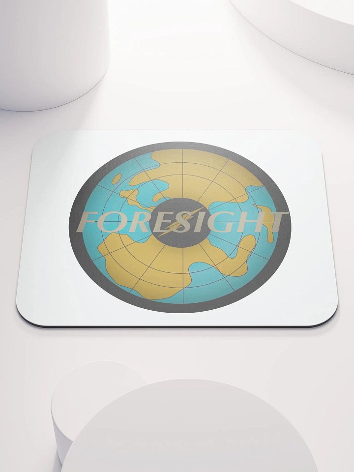 Foresight Mouse Pad - White 8.7'' X 7.1