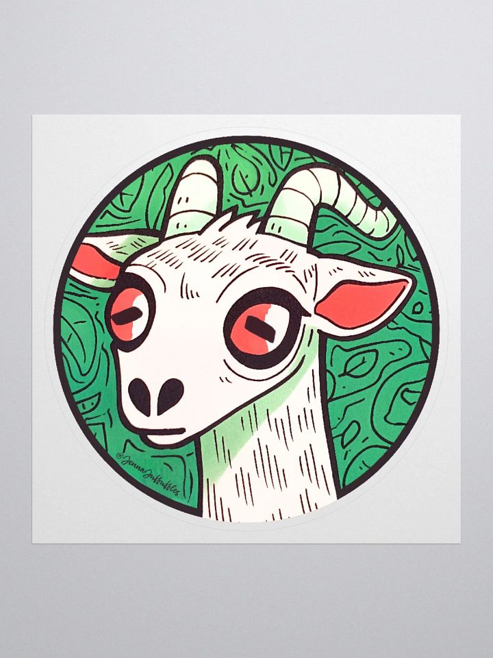 GOAT | Kiss-Cut Sticker product image (1)