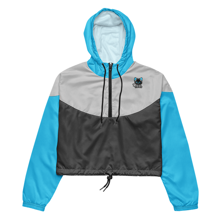 PalBot Cropped Windbreaker (Blue) product image (2)