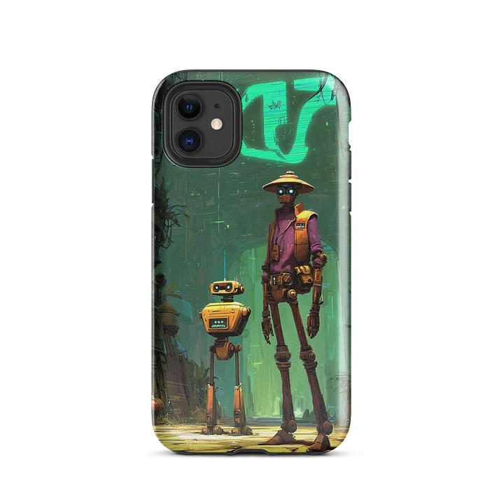 Futuristic Robot Alley iPhone® Tough Case product image (55)