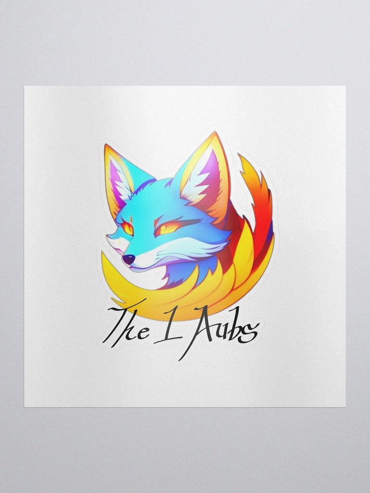 KISSCUT STICKER The1Aubs- FlameFox 2023 product image (1)