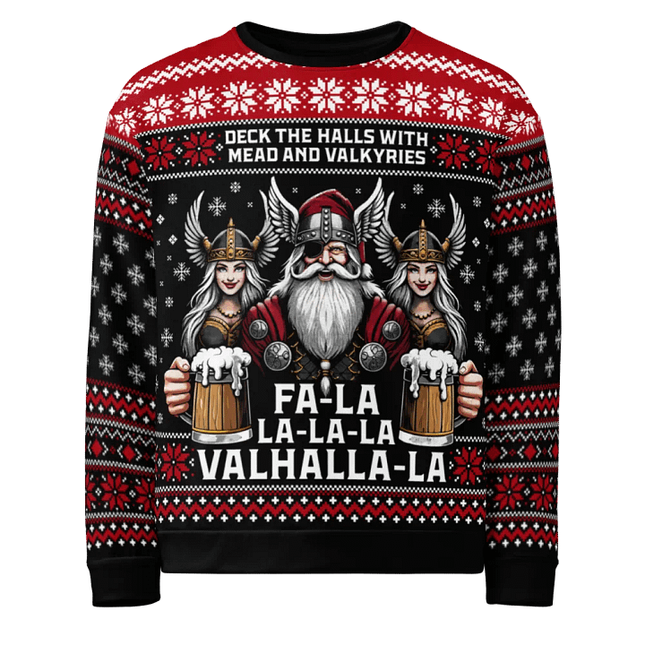 Mead and Valkyries Valhalla-la Sweater product image (1)