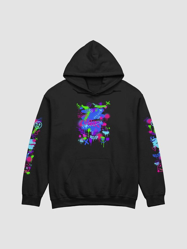 Graffitti Pull Over Hoodie product image (2)