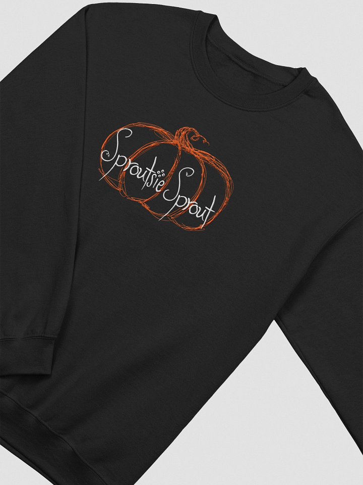 Pumpkin Sketch Logo- Crewneck Sweatshirt Embroidered product image (7)
