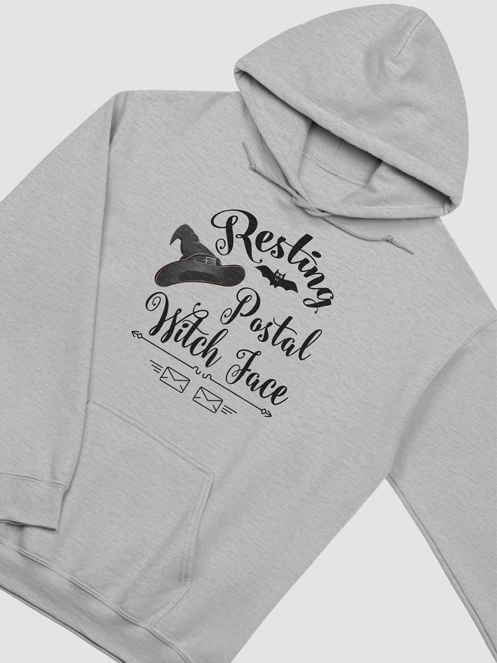 Postal witch face hoodie postal worker halloween product image (2)