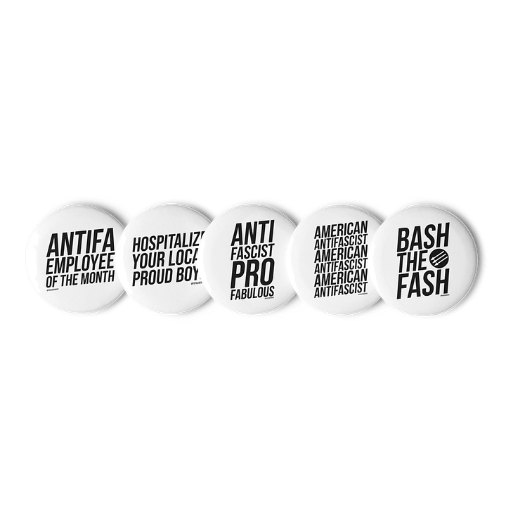 FUTILE DEVICE ANTIFASCIST BUTTONS product image (1)