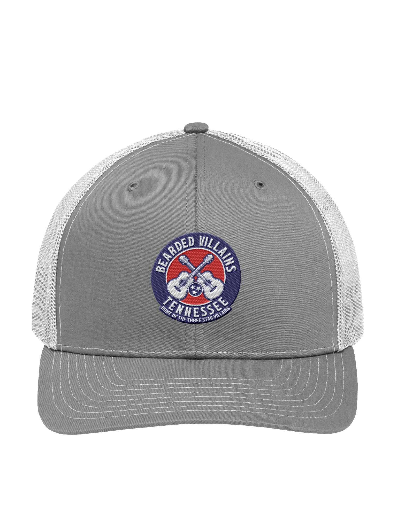 TSV Bearded Villains Richardson Snapback Trucker | State Colors Front Logo | Premium Embroidered Hat product image (2)