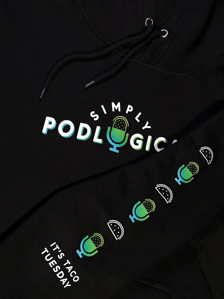 SimplyPodLogical Hoodie (Black) product image (2)